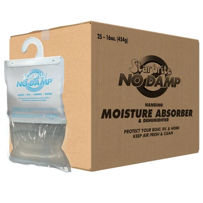 Star Brite No Damp Moisture Absorber - 25-Pack