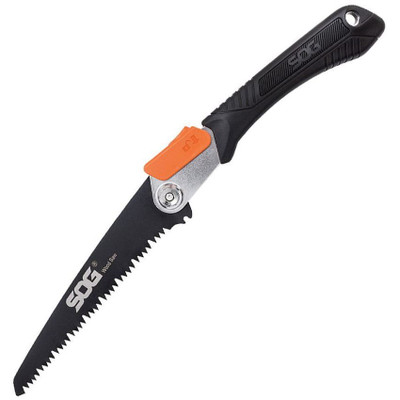 SOG Folding Saw with Black Nylon Belt Sheath