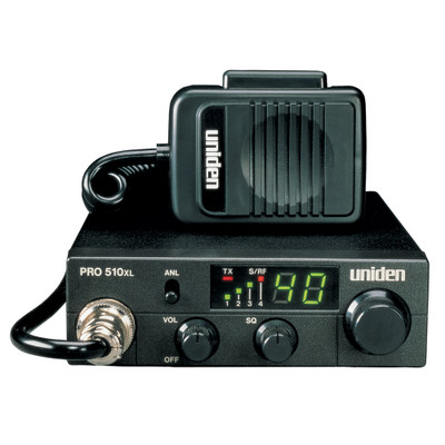 Uniden PRO510XL Compact Mobile CB Radio - 7W