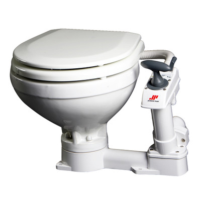 Johnson Pump AquaT Compact Manual Marine Toilet