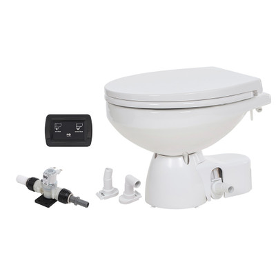 Jabsco Quiet Flush E2 24V Fresh Water Regular Bowl Toilet