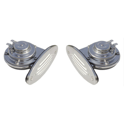 Schmitt Marine Mini Stainless Dual Drop-In Horn