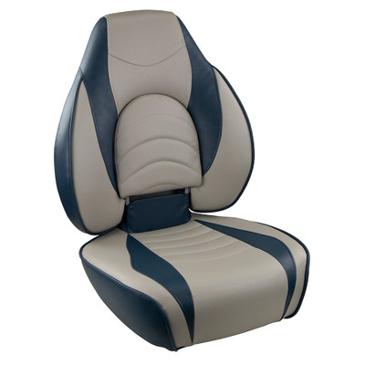 Springfield Fish Pro High Back Seat Blue and Grey