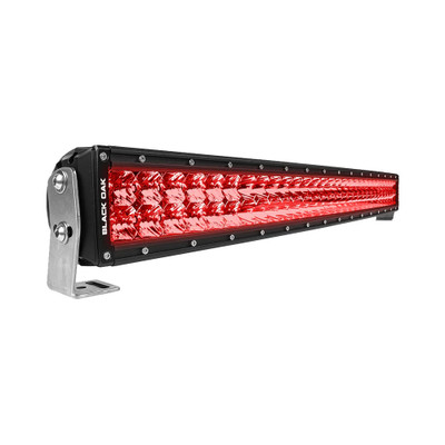 Black Oak 30" Red Predator LED Light Bar