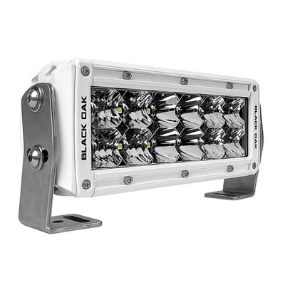 Black Oak 6" White Combo LED Light Bar