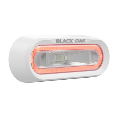 Black Oak White Spreader Bracket Light