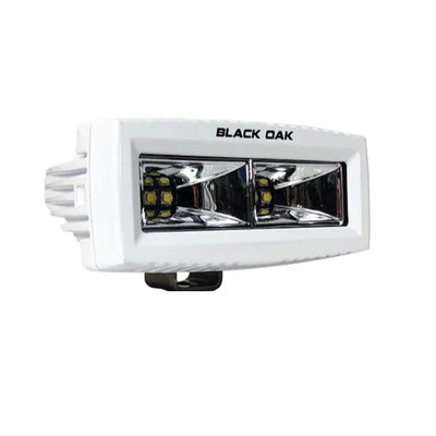 Black Oak 4" White Scene Spreader Light