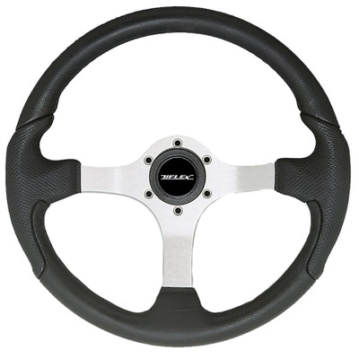 Uflex Nisida 13.8-Inch Black Steering Wheel