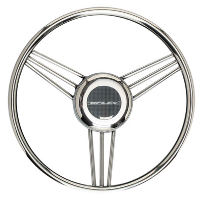 Uflex V27 13.8-Inch Stainless Steering Wheel