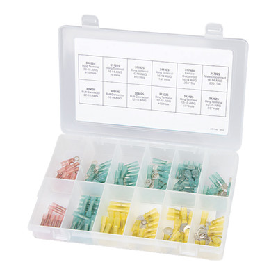 Ancor 160-Piece Heat Shrink Terminal and Connector Kit