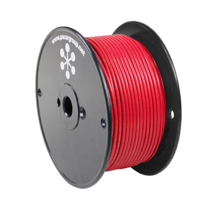 Pacer Red 8 AWG Primary Wire, 250-Foot Spool