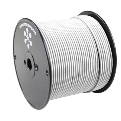 Pacer White 12 AWG Primary Wire, 500-Foot Spool