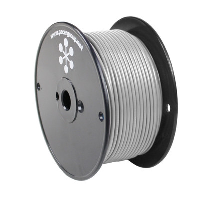 Pacer Grey 10 AWG Primary Wire, 250-Foot Spool