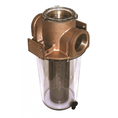 GROCO ARG-755 3/4-Inch Raw Water Strainer, SS Basket
