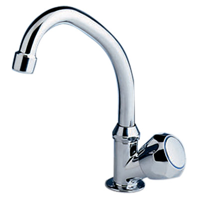 Scandvik Chrome Cold Water Tap with Swivel Spout