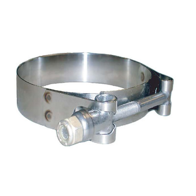 Trident 316 SS T-Bolt Clamp, 2.28-2.59-Inch, 10-Pack