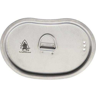 Pathfinder Canteen Cup Lid Stainless Steel with D-Ring
