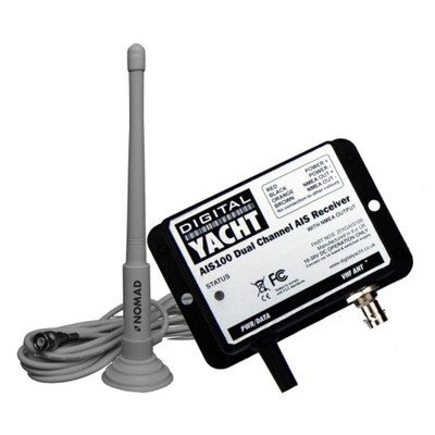 Digital Yacht AIS100 USB Receiver w/QMax Antenna