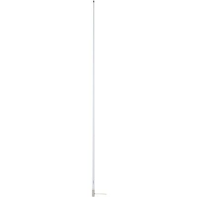 Scout 8-Foot White VHF Antenna, 6dB Stainless Ferrule