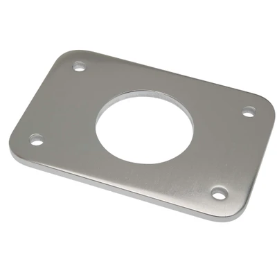 Rupp Top Gun Aluminum Backing Plate, 2.4-Inch Hole