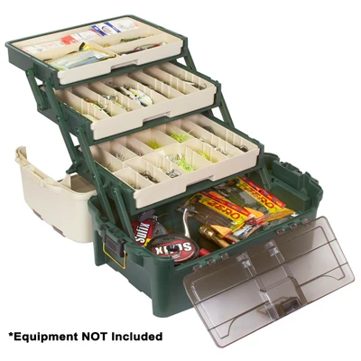 Plano Hybrid Hip 3-Tray Forest Green Tackle Box