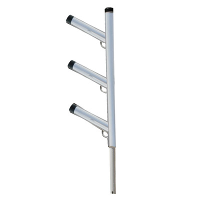 Wahoo Boomstick Anodized Triple Rod Holder