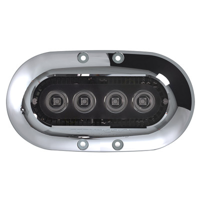 OceanLED X-Series X4 Colours, Stainless Bezel