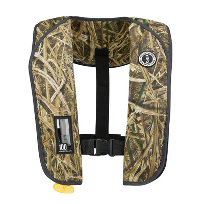 Mustang MIT 100 Camo Convertible Inflatable PFD
