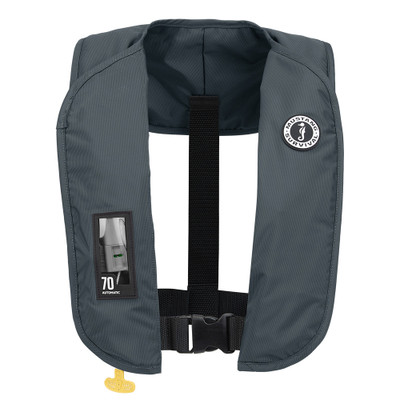 Mustang MIT 70 Admiral Gray Automatic Inflatable PFD