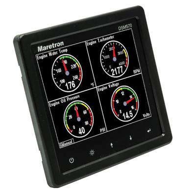 Maretron DSM570 5.7-Inch Color Display, Black Enclosure
