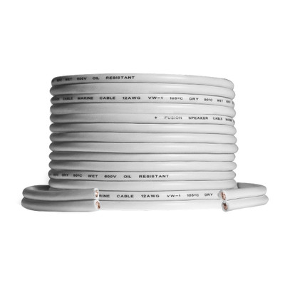 Fusion 12 AWG Marine Speaker Wire, 50-Foot Roll
