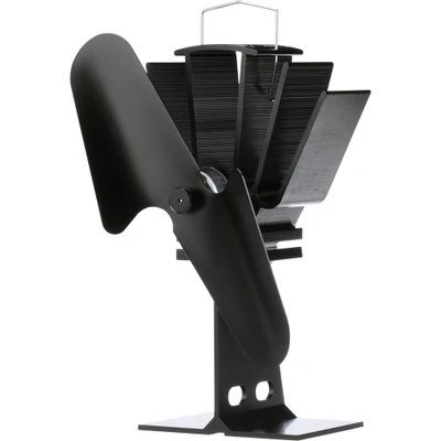 Caframo Ecofan Original Black Heat-Powered Stove Fan