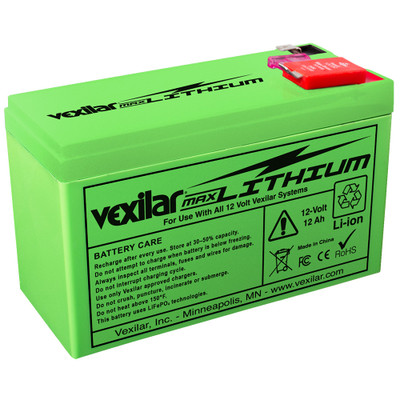 Vexilar 12V 12AH MAX Lithium Battery Only