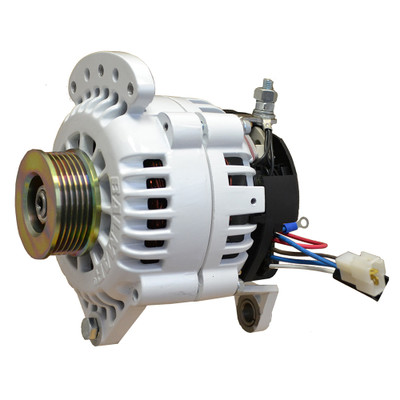 Balmar 120A Saddle Mount Alternator, 4-Inch K6 Pulley