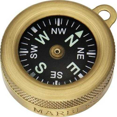 Marbles 1147 Pocket Compass with Luminous Dial