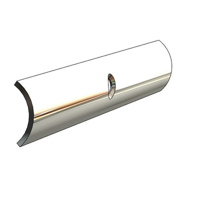 TACO Hollow Back Stainless Rub Rail Insert, 6-Foot