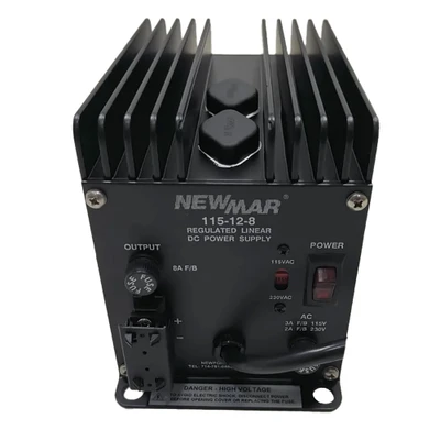 Newmar 115-12-8 Rugged Linear DC Power Supply