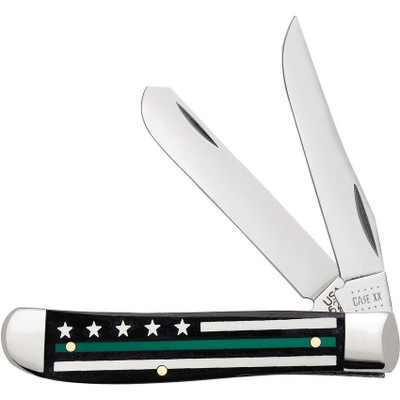 Case Cutlery Stripes Service Mini Trapper Knife