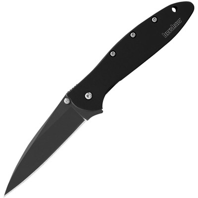 Kershaw Leek Matte Black Assisted Knife