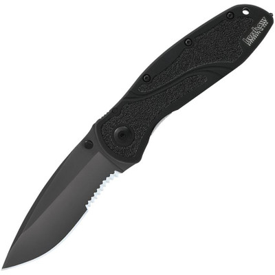 Kershaw Blur Glass Breaker Combo Edge Knife