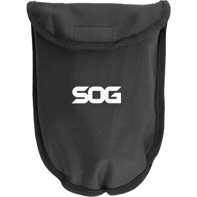 SOG XL Entrenching Tool Black with Sheath