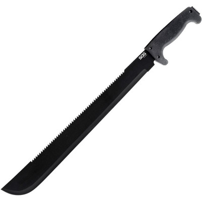 SOG SOGfari Machete Black 18 Inch with Sheath