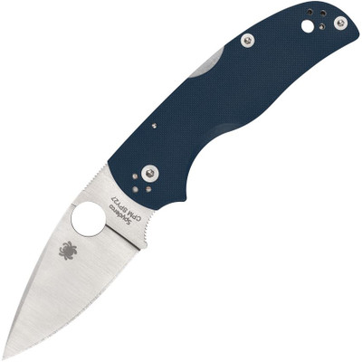 Spyderco Native 5 Blue G-10 Folding Knife