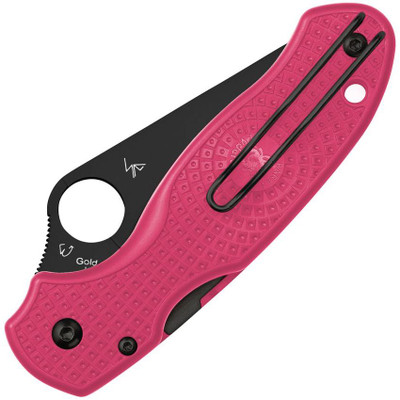 Spyderco Para 3 Lightweight Pink Knife