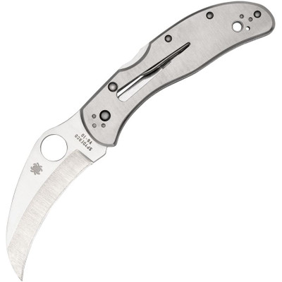 Spyderco Harpy Clipit Stainless Hawkbill Knife
