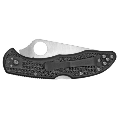 Spyderco Delica 4 Black FRN Folding Knife