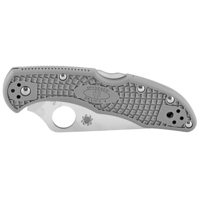 Spyderco Delica 4 Grey Folding Knife