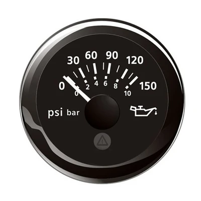 Veratron ViewLine Oil Pressure Gauge 52mm 150 PSI