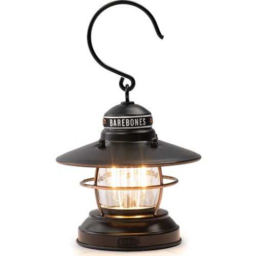 Barebones Living Edison Bronze Mini Lantern