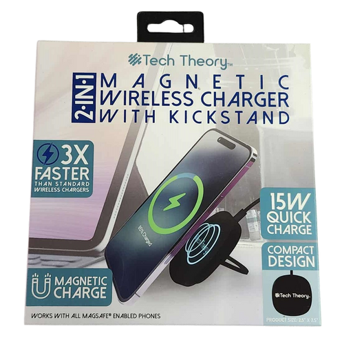 Tech Theory 15W Magnetic Wireless Fast Charger